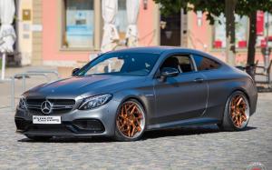 Mercedes-AMG C63 Coupe by Extreme Customs on Vossen Wheels (CG-209T (3-Piece)) 2019 года